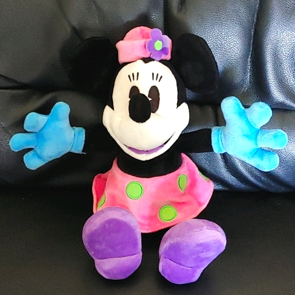 Authentic Disney Minnie Mouse Bendable Plush - Picture 3 of 6